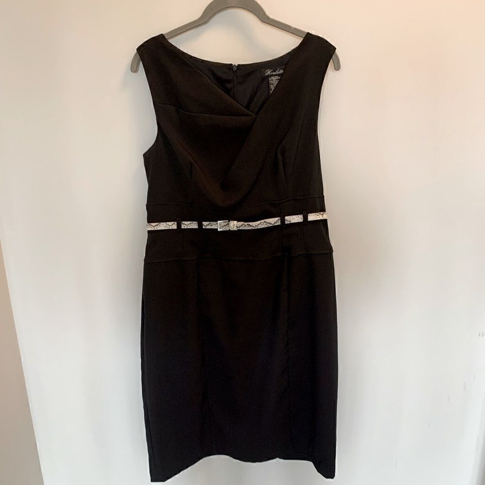 Roulette size 14 beautiful dress with belt